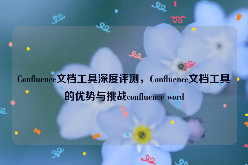 Confluence文档工具深度评测，Confluence文档工具的优势与挑战confluence word