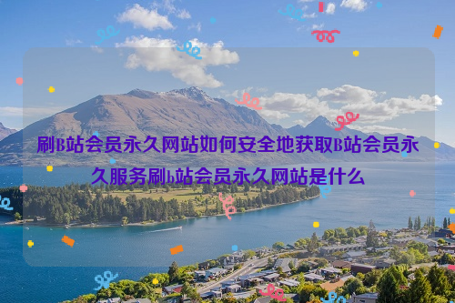 刷B站会员永久网站如何安全地获取B站会员永久服务刷b站会员永久网站是什么