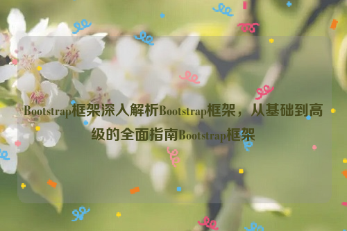 Bootstrap框架深入解析Bootstrap框架，从基础到高级的全面指南Bootstrap框架