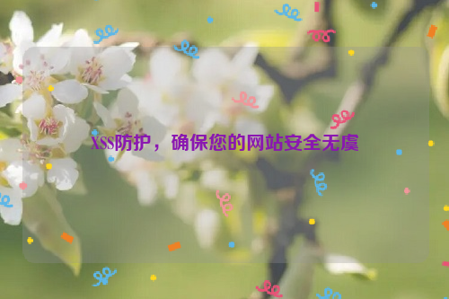 XSS防护，确保您的网站安全无虞