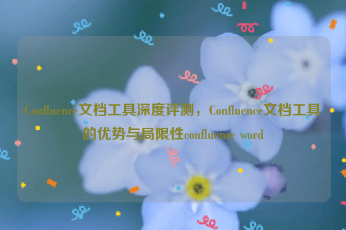 Confluence文档工具深度评测，Confluence文档工具的优势与局限性confluence word