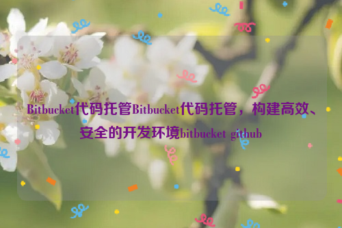 Bitbucket代码托管Bitbucket代码托管，构建高效、安全的开发环境bitbucket github