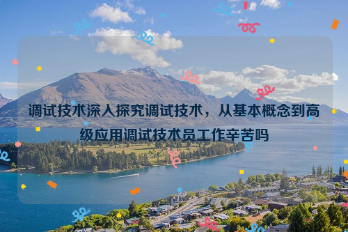 调试技术深入探究调试技术，从基本概念到高级应用调试技术员工作辛苦吗