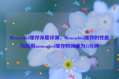 Memcached缓存深度评测，Memcached缓存的性能与应用memcached缓存时间设为15分钟