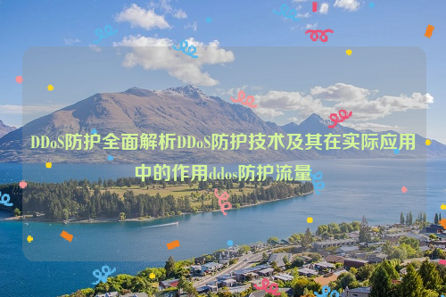 DDoS防护全面解析DDoS防护技术及其在实际应用中的作用ddos防护流量