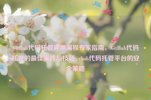 GitHub代码托管评测编程专家指南，GitHub代码托管的最佳实践与技巧github代码托管平台的安全策略