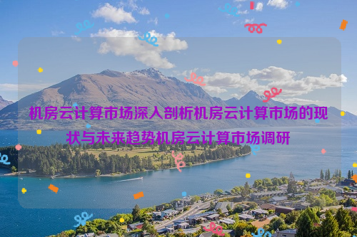 机房云计算市场深入剖析机房云计算市场的现状与未来趋势机房云计算市场调研