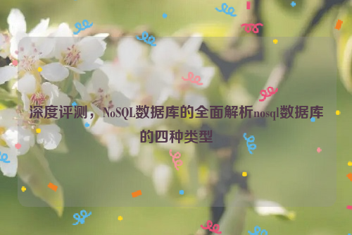 深度评测，NoSQL数据库的全面解析nosql数据库的四种类型