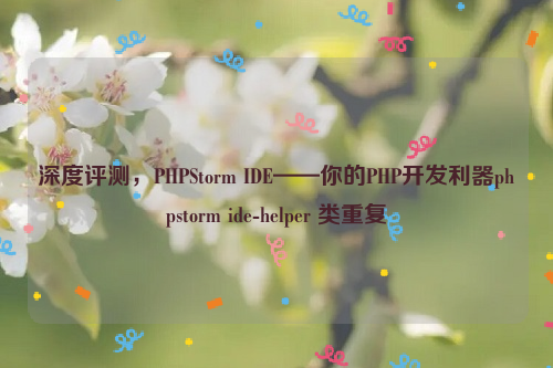 深度评测，PHPStorm IDE——你的PHP开发利器phpstorm ide-helper 类重复