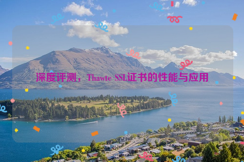 深度评测，Thawte SSL证书的性能与应用