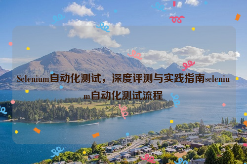 Selenium自动化测试，深度评测与实践指南selenium自动化测试流程