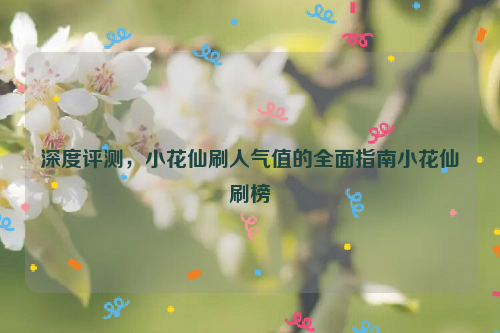 深度评测，小花仙刷人气值的全面指南小花仙刷榜