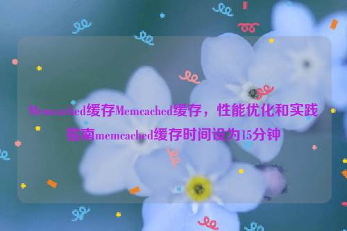 Memcached缓存Memcached缓存，性能优化和实践指南memcached缓存时间设为15分钟