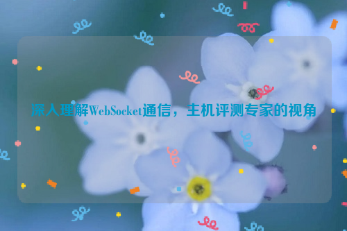 深入理解WebSocket通信，主机评测专家的视角