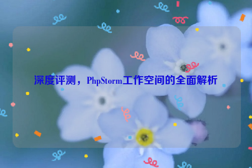 深度评测，PhpStorm工作空间的全面解析