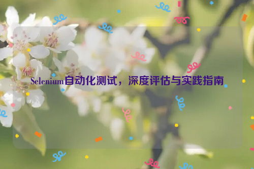 Selenium自动化测试，深度评估与实践指南