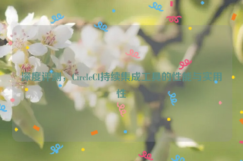 深度评测，CircleCI持续集成工具的性能与实用性